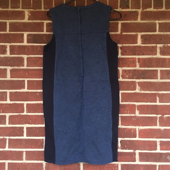 Madewell Women Blue Medium Dress - Picture 3 of 4